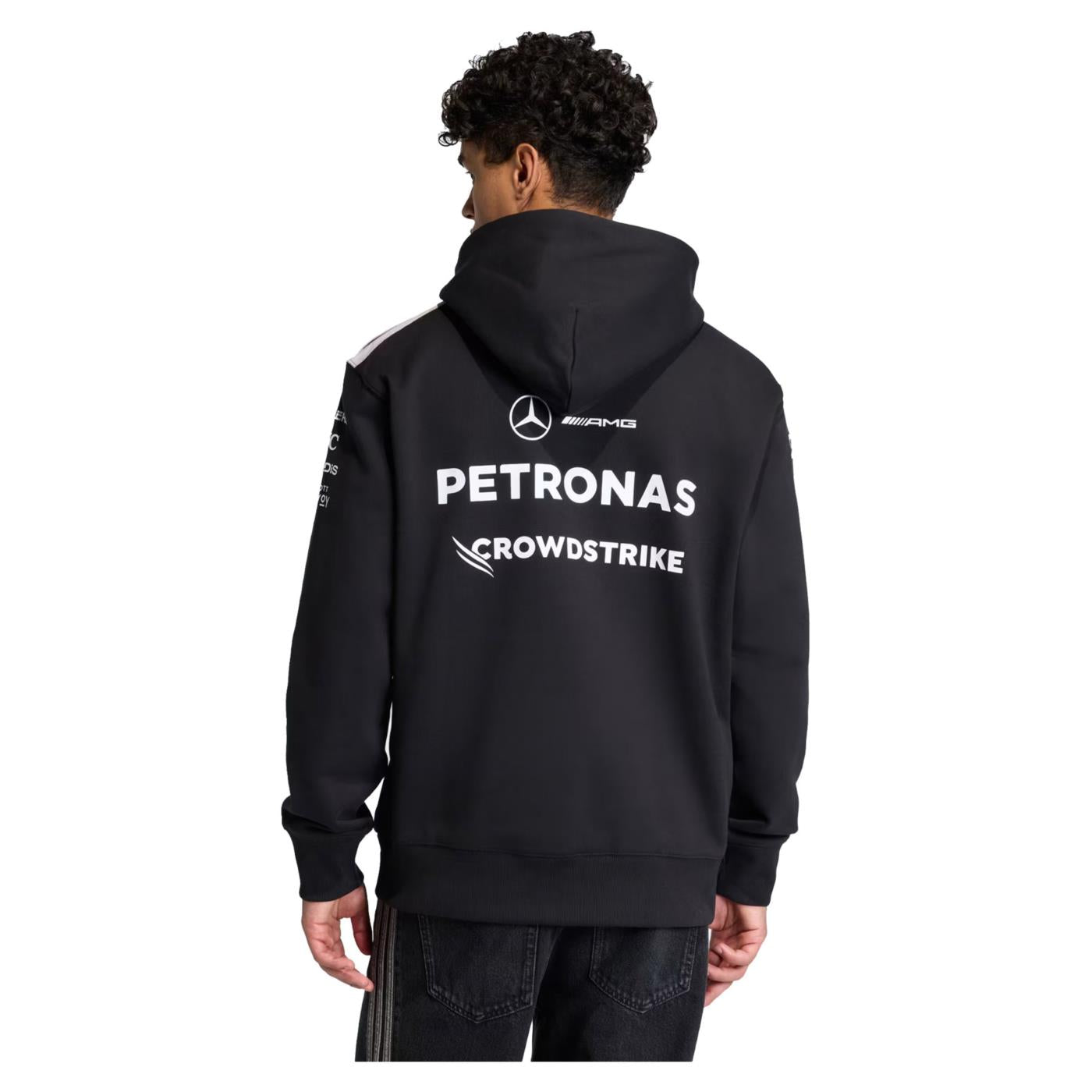 ADIDAS MERCEDES TEAM DRIVER HOOD - Nero - vista 2