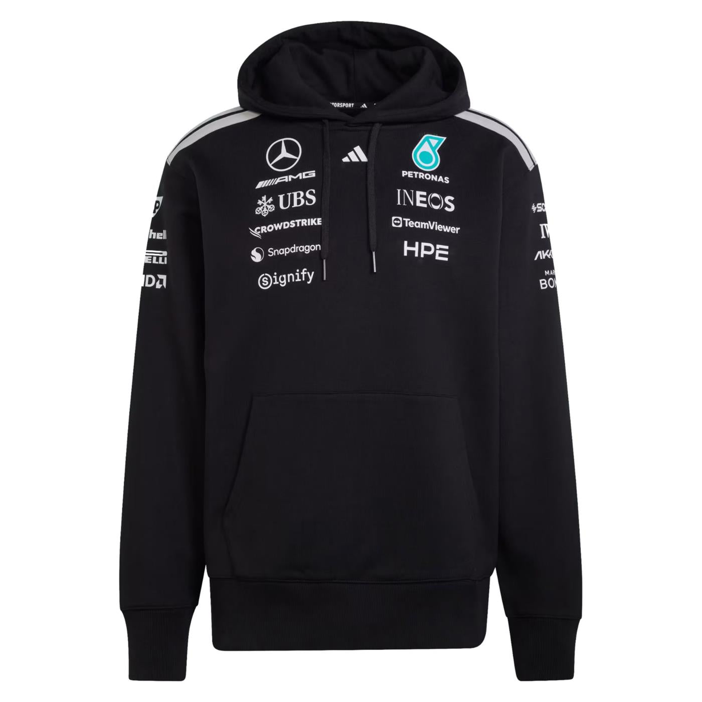 ADIDAS MERCEDES TEAM DRIVER HOOD - Nero - vista 4