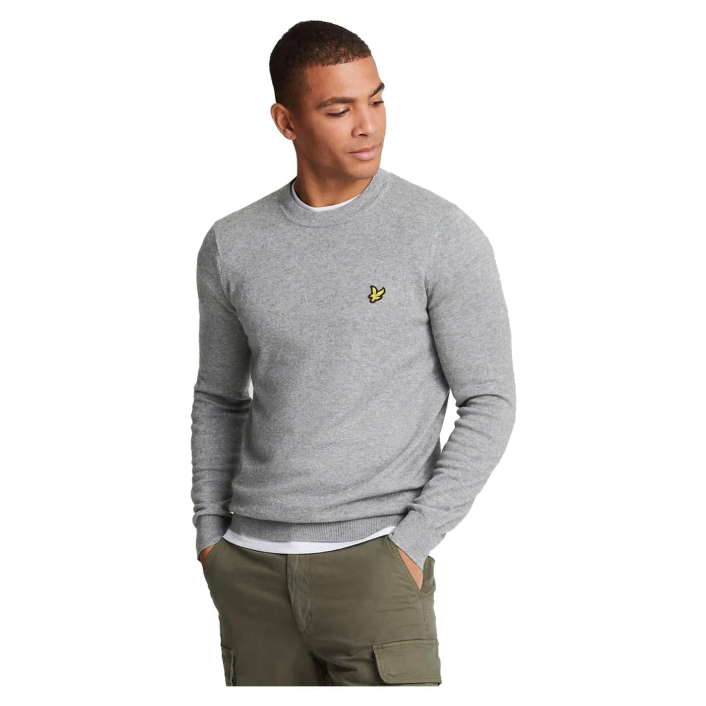 LYLE & SCOTT COTTON MERINO CREW JUMPER