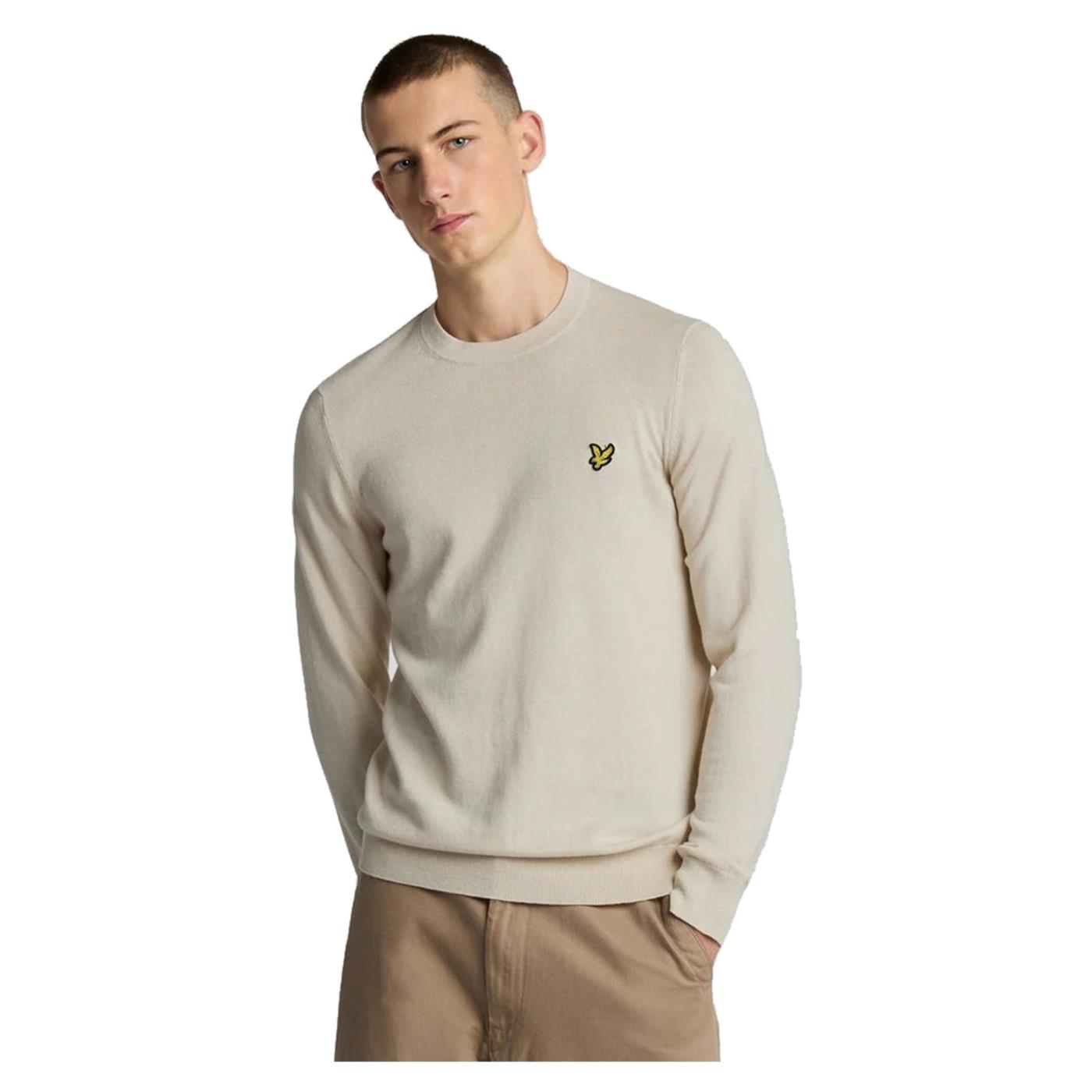 LYLE & SCOTT COTTON MERINO CREW JUMPER