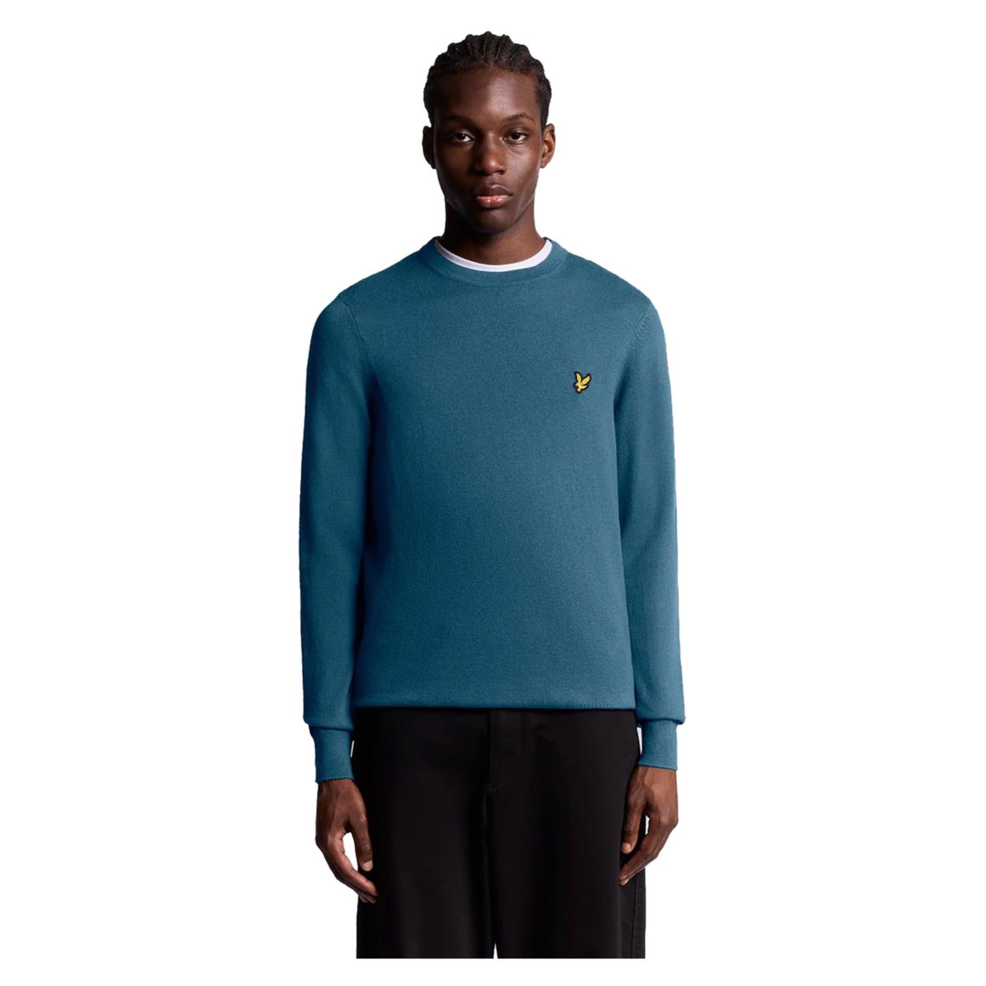 LYLE & SCOTT COTTON MERINO CREW JUMPER