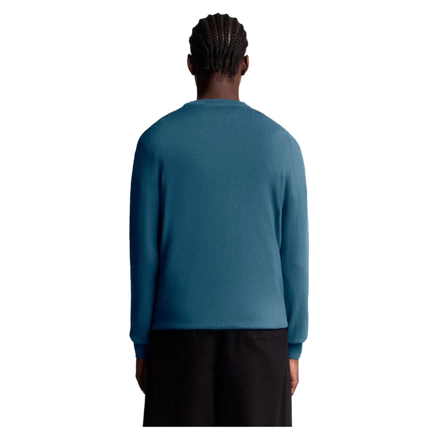 LYLE & SCOTT COTTON MERINO CREW JUMPER - seconda immagine