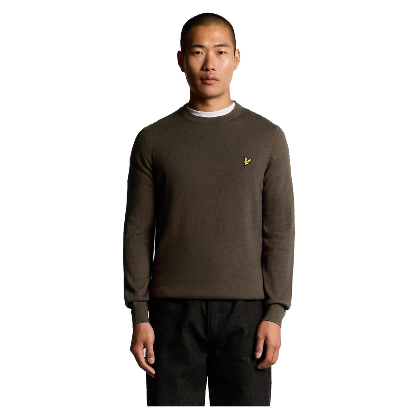 LYLE & SCOTT COTTON MERINO CREW JUMPER