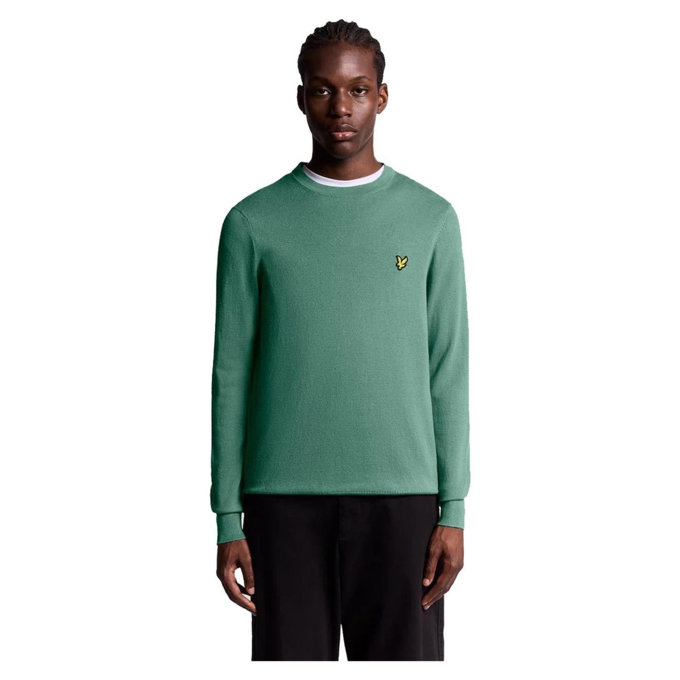 LYLE & SCOTT COTTON MERINO CREW JUMPER