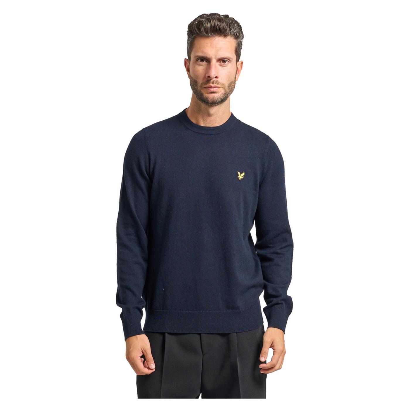 LYLE & SCOTT COTTON MERINO CREW JUMPER