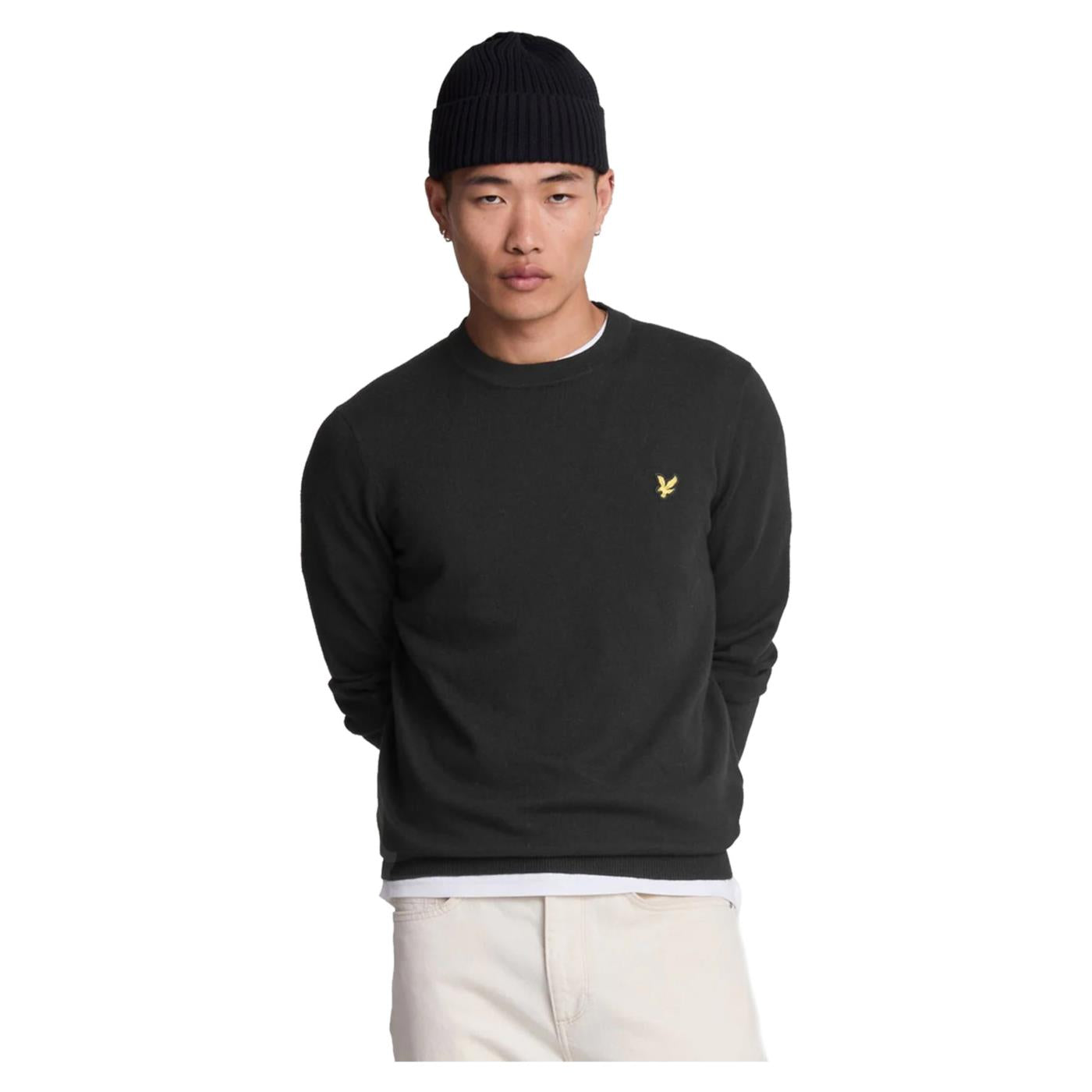 LYLE & SCOTT COTTON MERINO CREW JUMPER