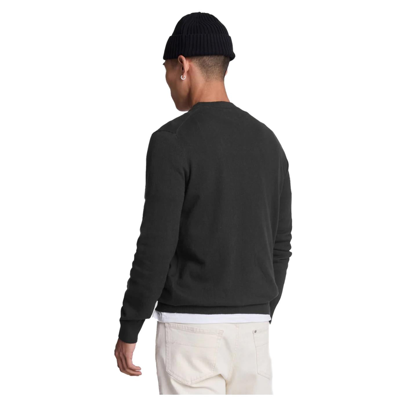 LYLE & SCOTT COTTON MERINO CREW JUMPER - seconda immagine