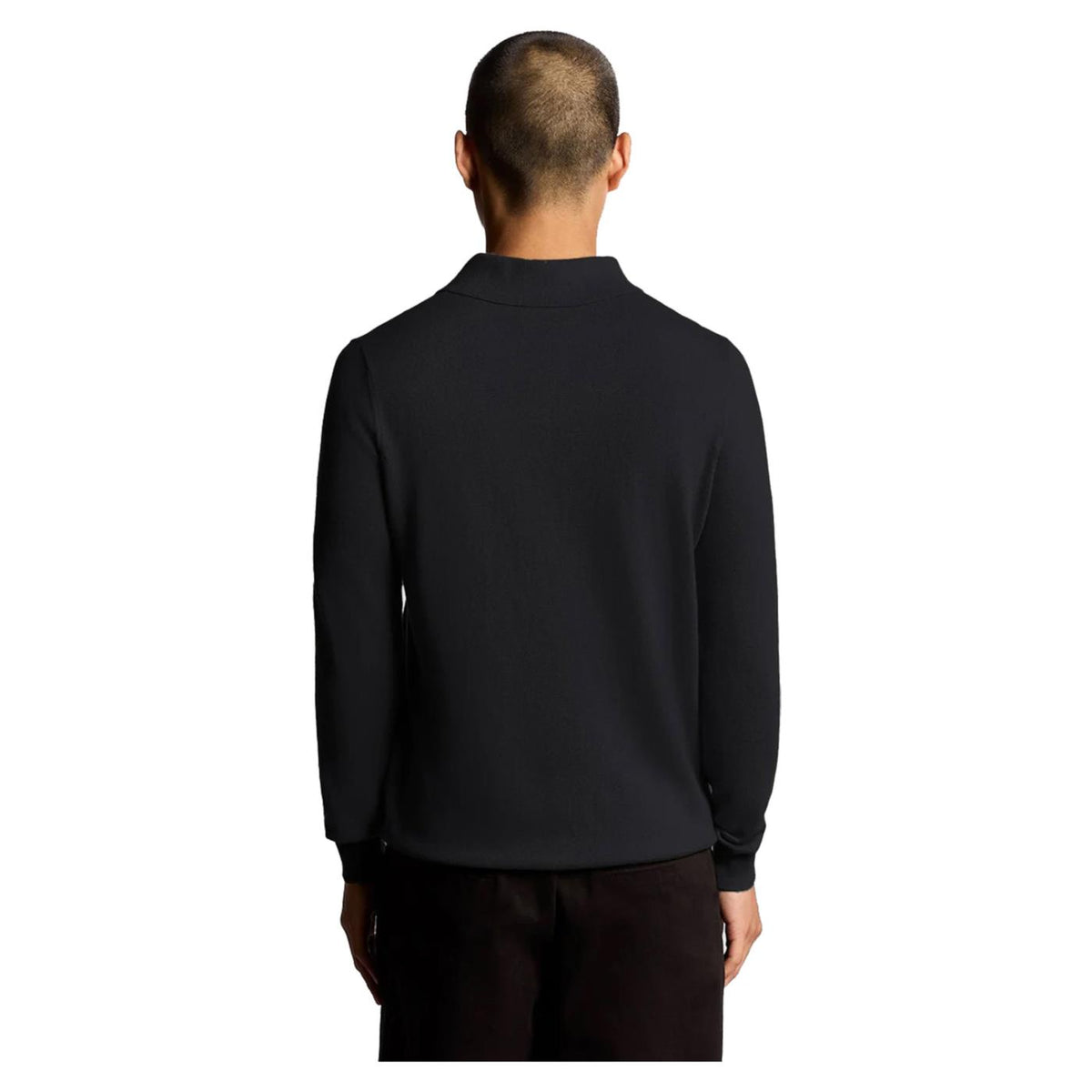 LYLE & SCOTT MERINO BLEND LS POLO - seconda immagine