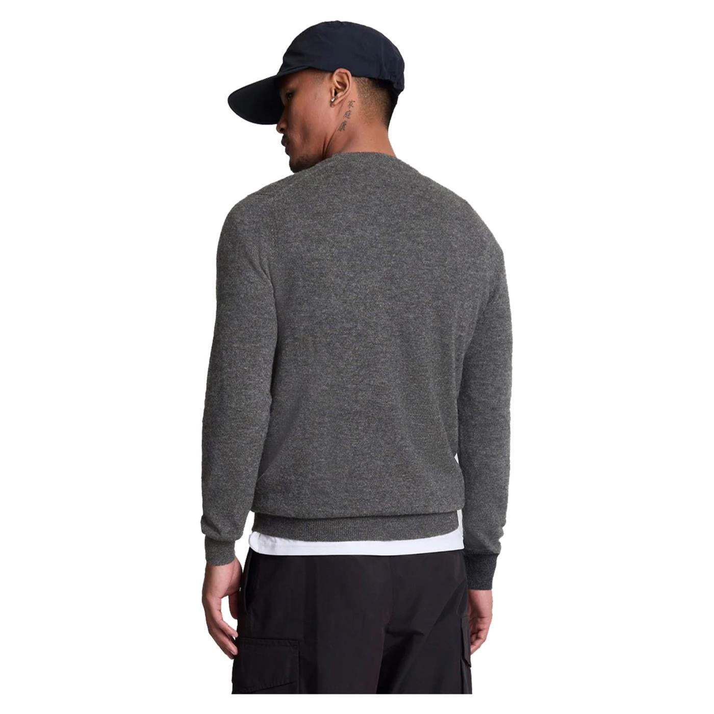 LYLE & SCOTT LAMBSWOOL CREW JUMPER - seconda immagine