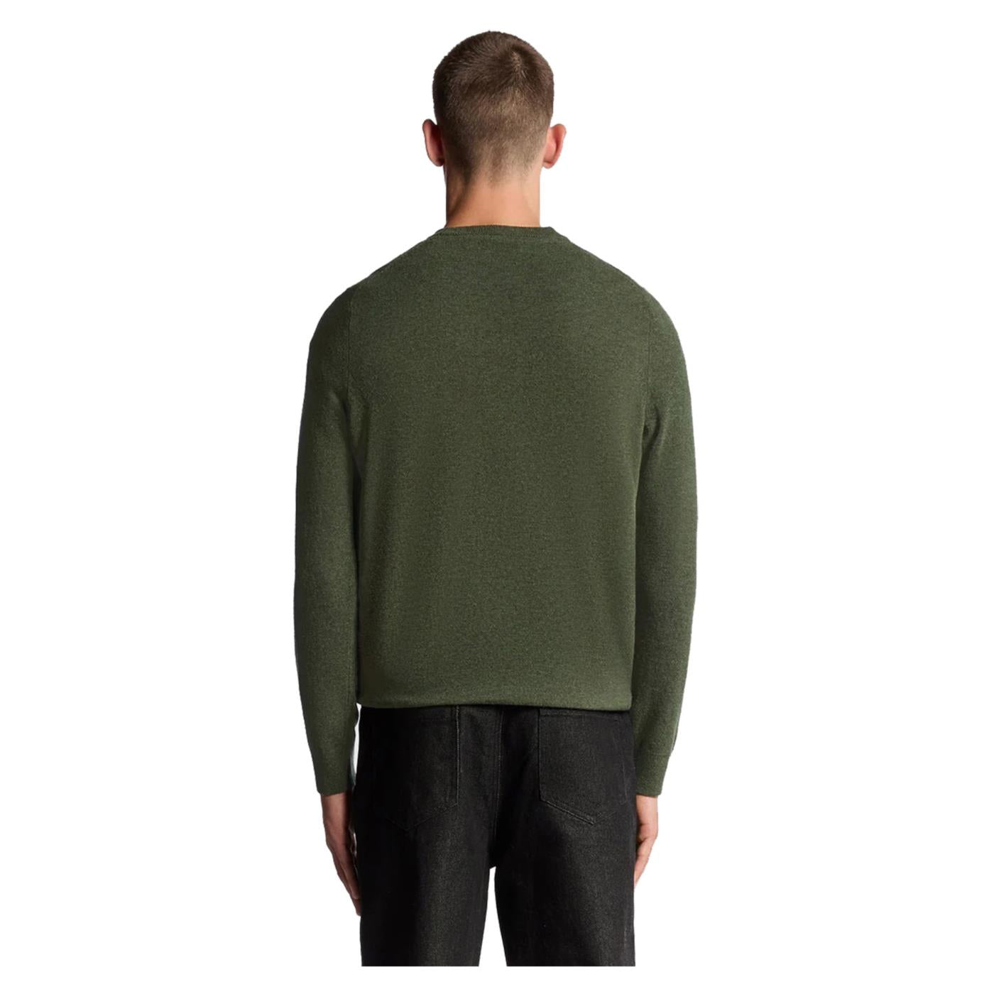 LYLE & SCOTT LAMBSWOOL CREW JUMPER - seconda immagine
