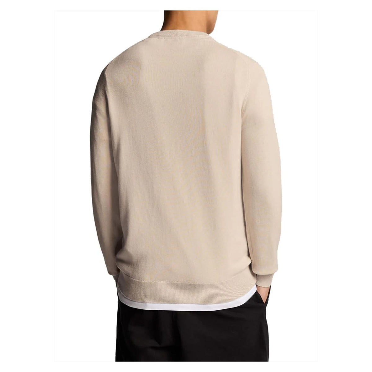 LYLE & SCOTT COTTON CREW NECK JUMPER - seconda immagine