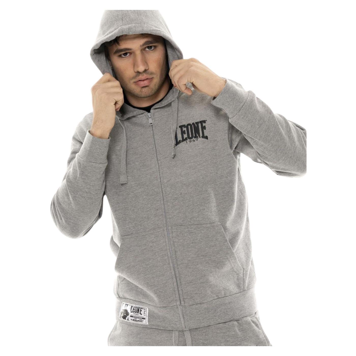 LEONE FELPA FZH FIGHT ACADEMY - Grigio chiaro - vista 3