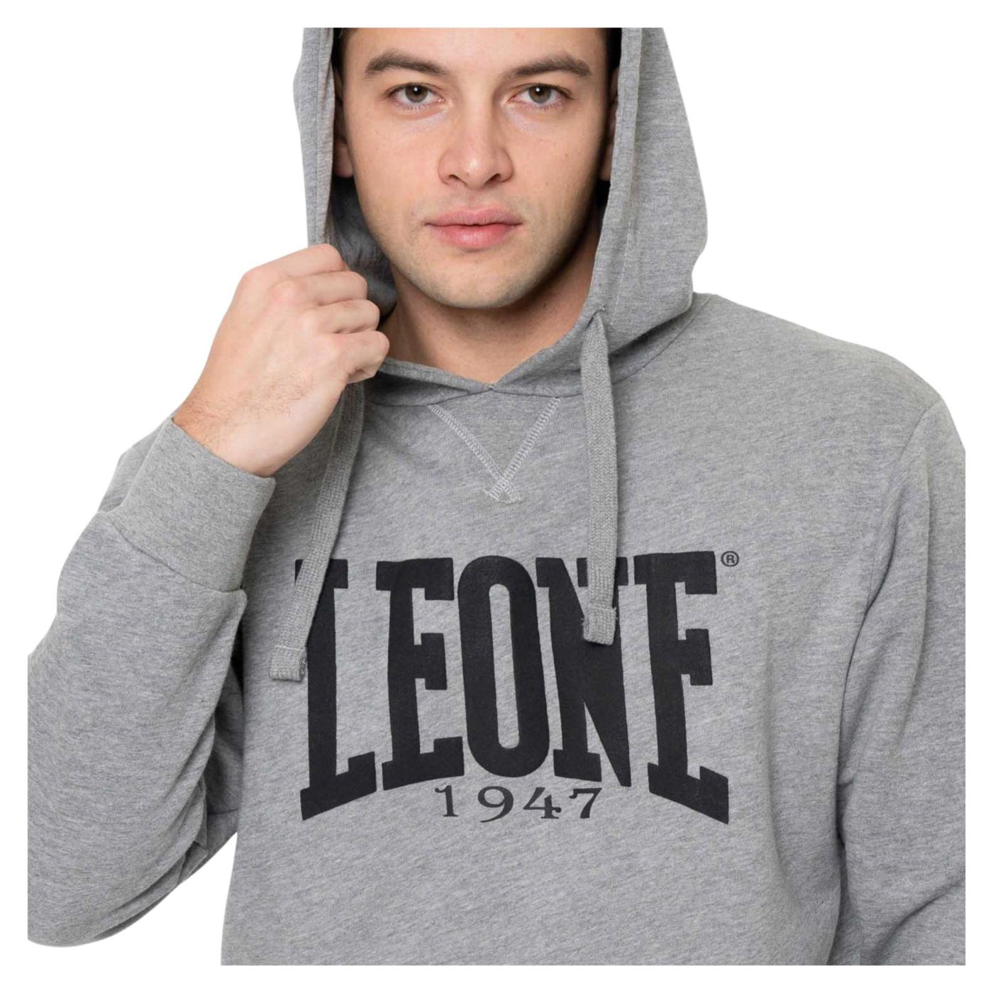 LEONE FELPA HOODY FIGHT ACADEMY - Grigio chiaro - vista 3
