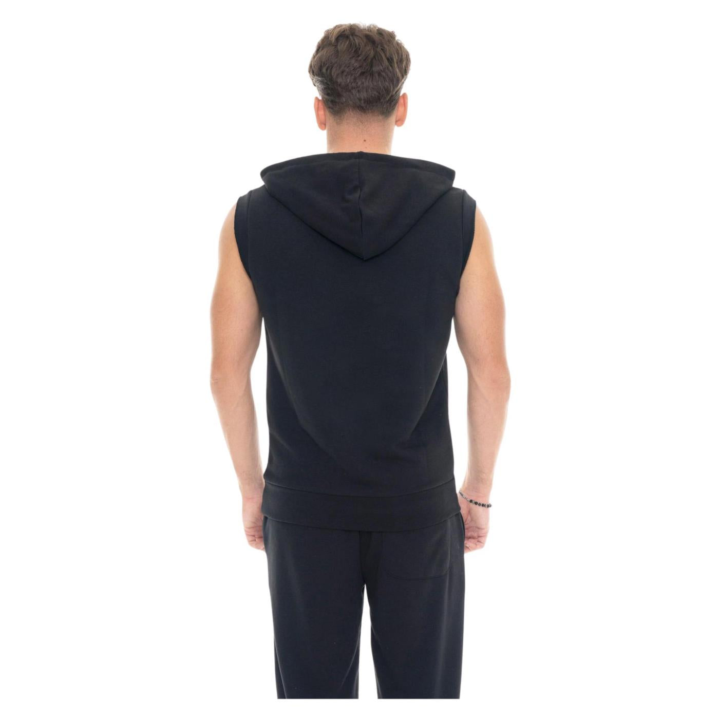 LEONE GILET HOODY FIGHT ACADEMY - Nero - vista 2
