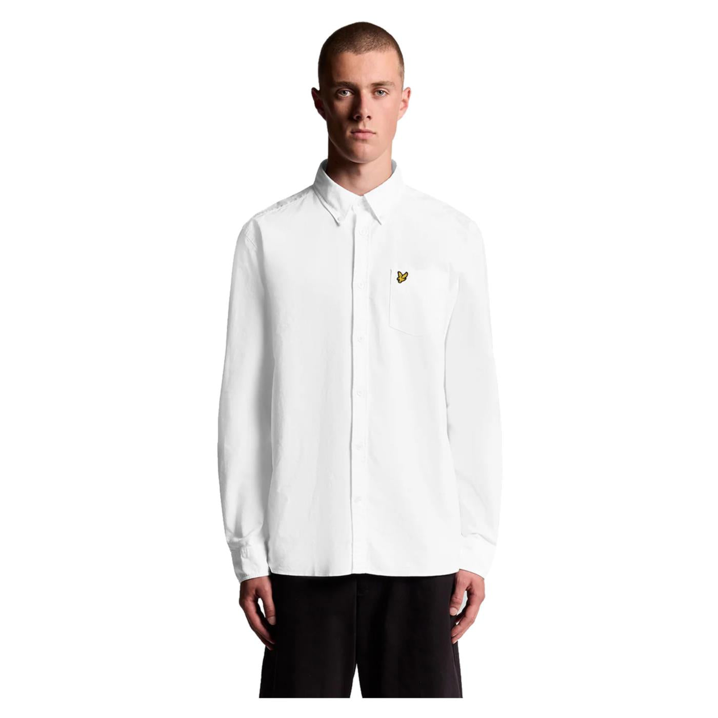 LYLE & SCOTT PLAIN OXFORD SHIRT