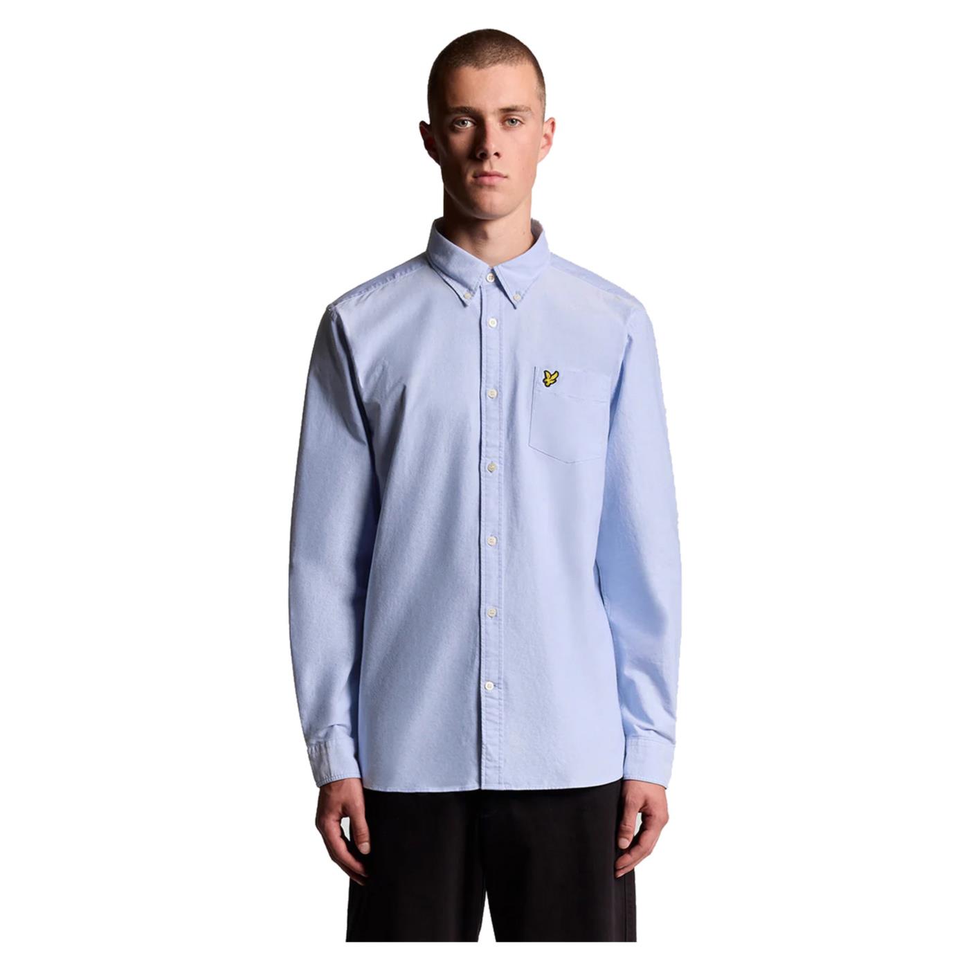 LYLE & SCOTT PLAIN OXFORD SHIRT