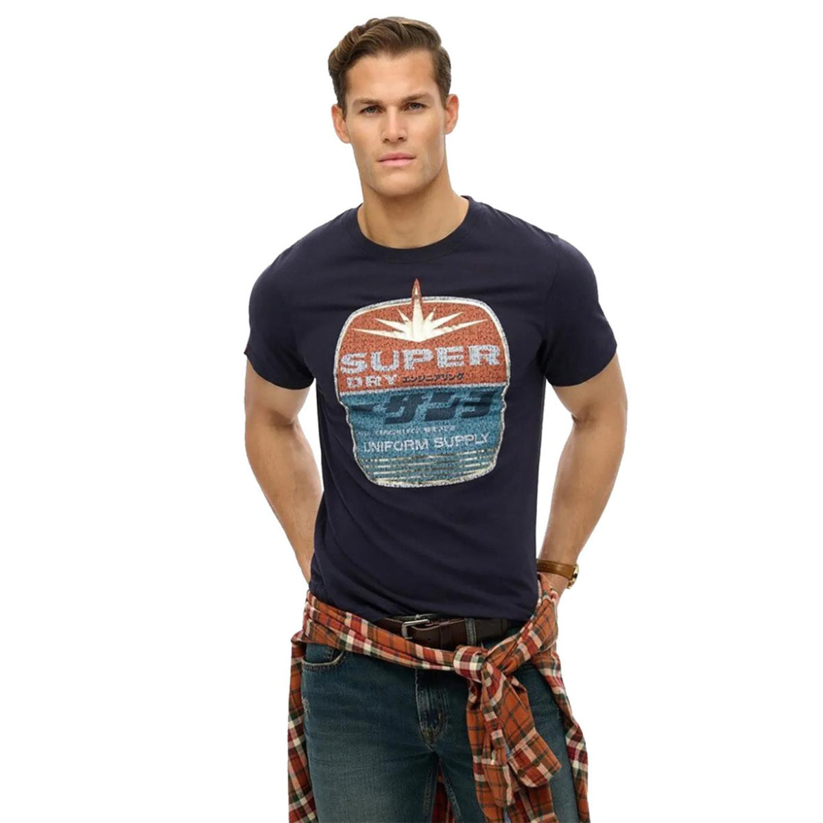 SUPERDRY GASOLINE GRAPHIC RELAXED