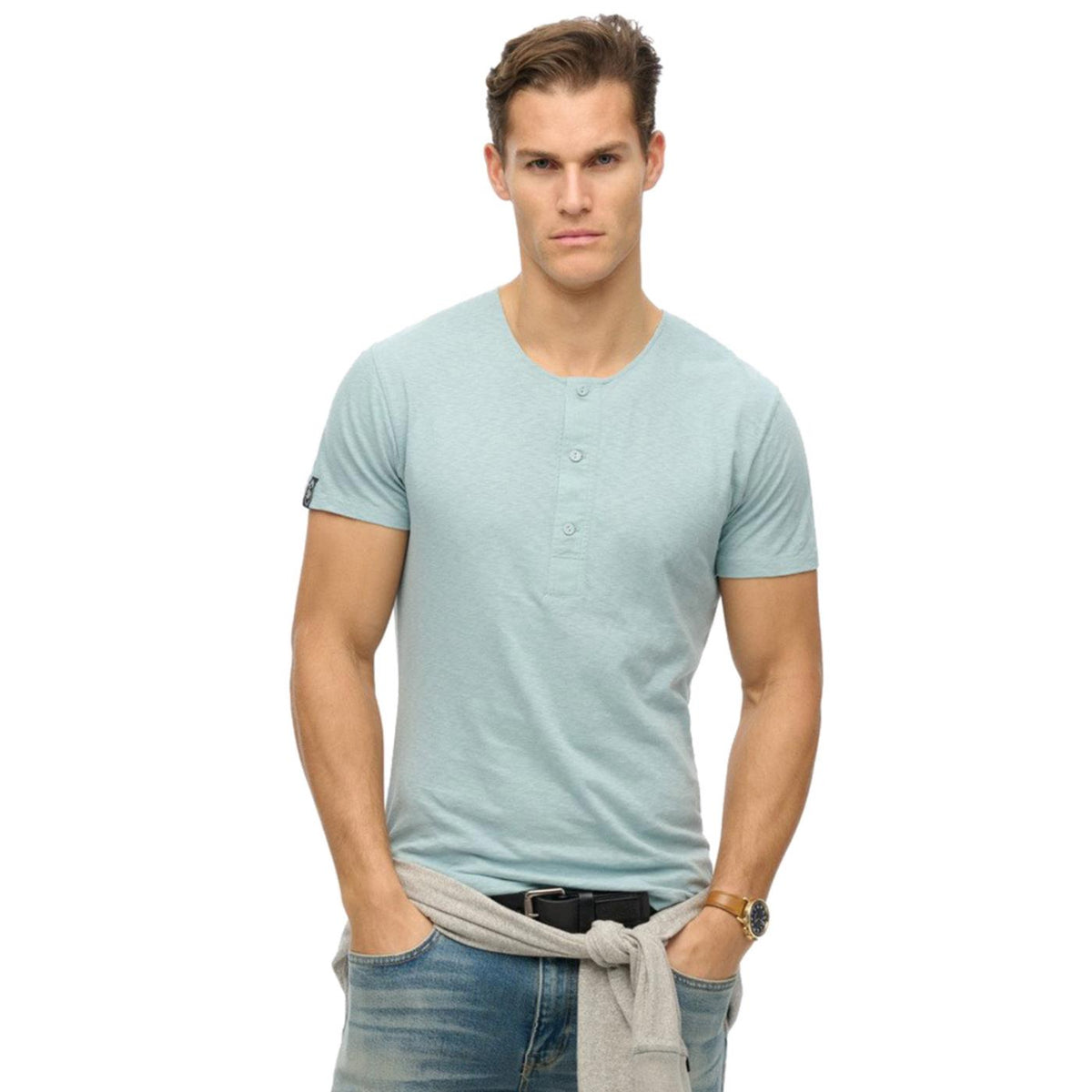 SUPERDRY MERCHANT SS GRANDAD TEE