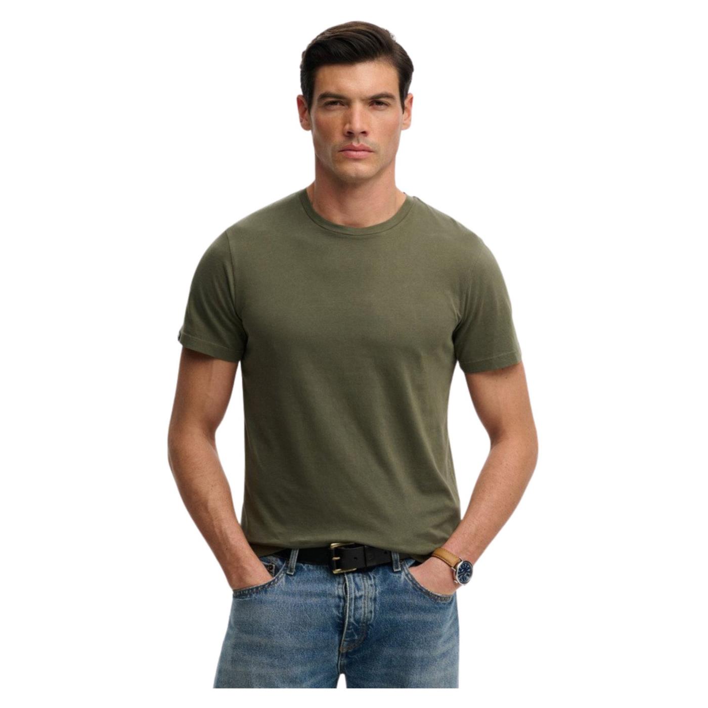 SUPERDRY CLASSIC ESSENTIAL TEE - Militare - immagine principale