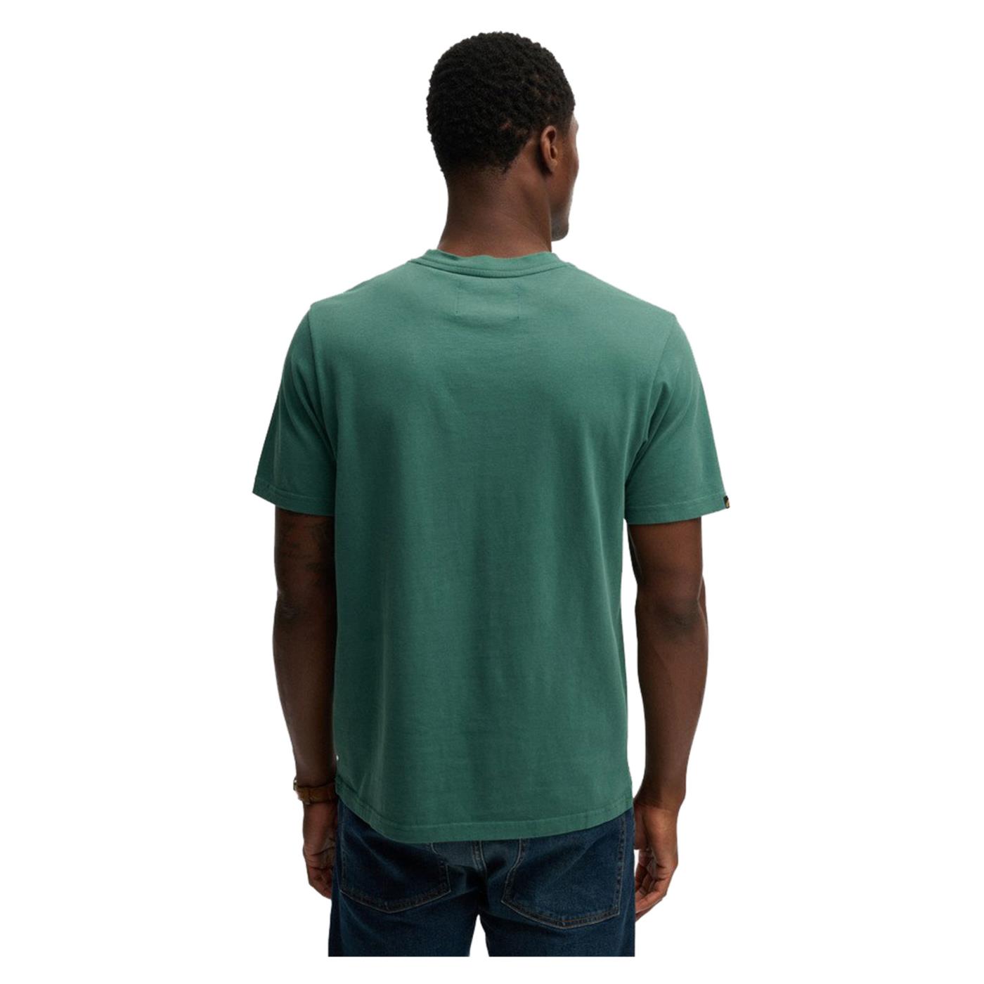 SUPERDRY RETRO OUTDOOR RLXD TEE - Verde - vista 2