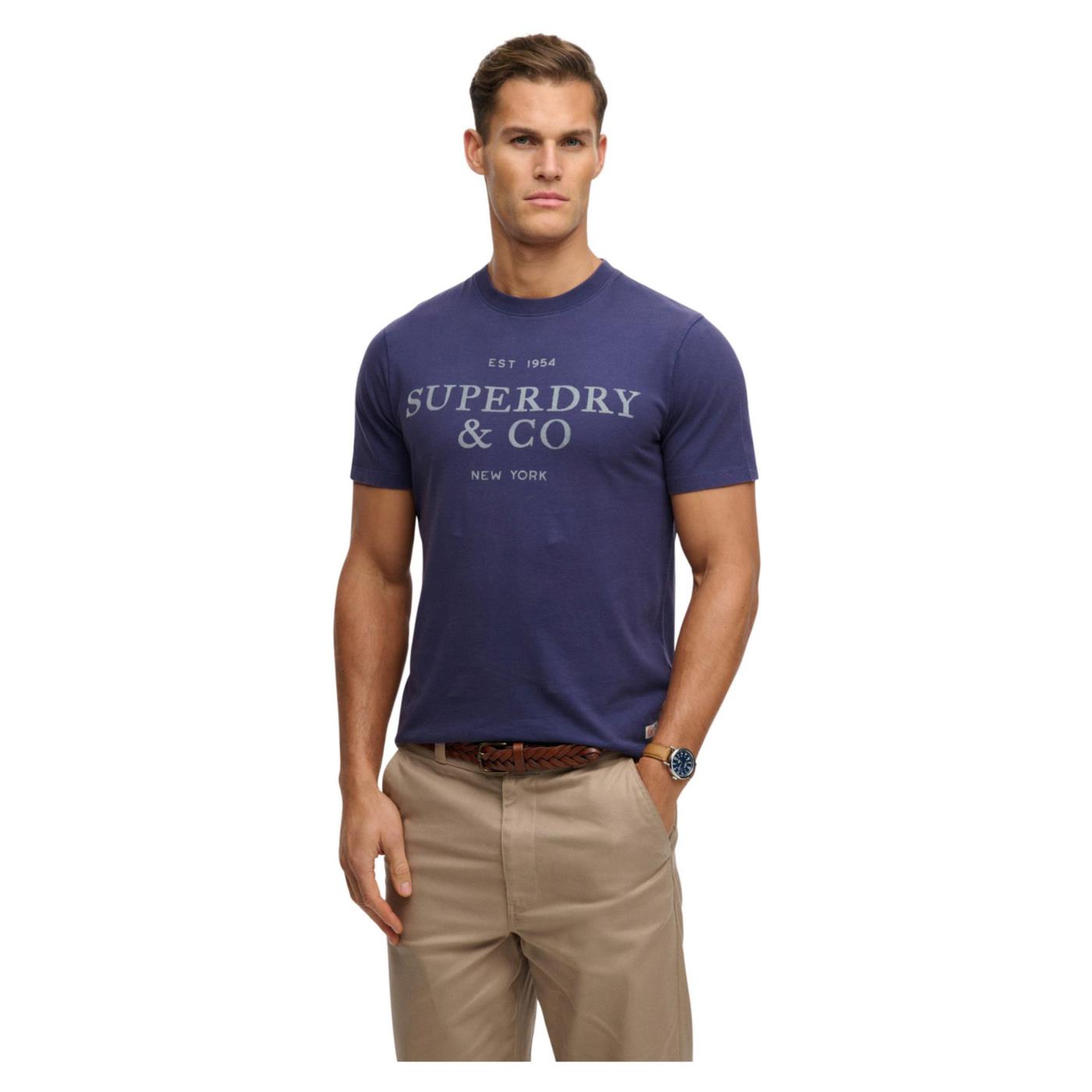 SUPERDRY 1954 COMPANY RELAXED TEE - immagine principale