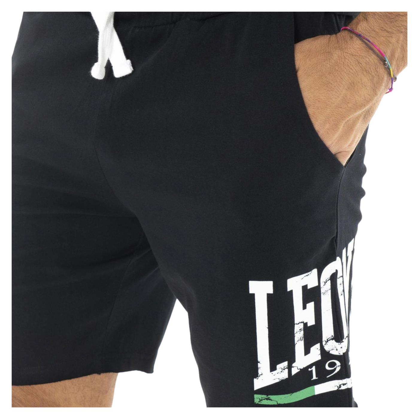 LEONE SET JERSEY LOGO VINTAGE - Nero - vista 4
