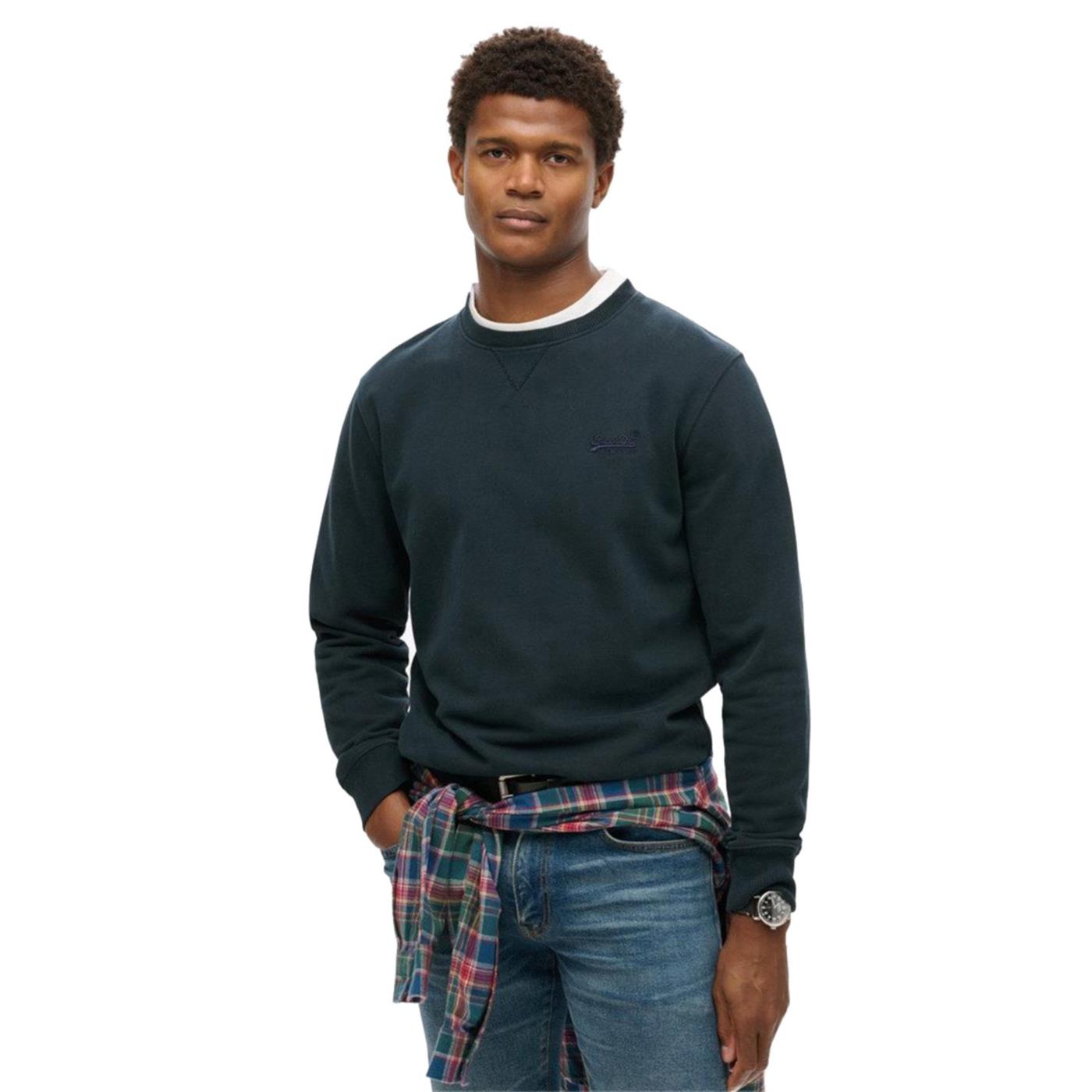 SUPERDRY ESSENTIAL LOGO CREW SWEAT - seconda immagine