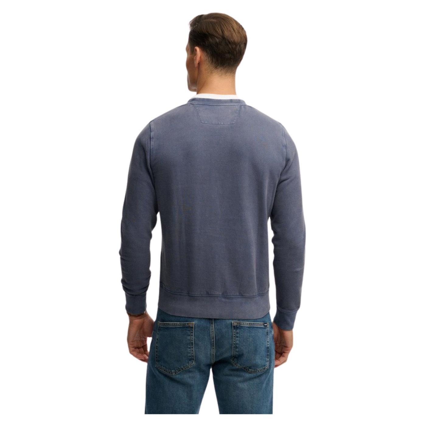 SUPERDRY CLASSIC ESS SWEATSHIRT - Blu - vista 4