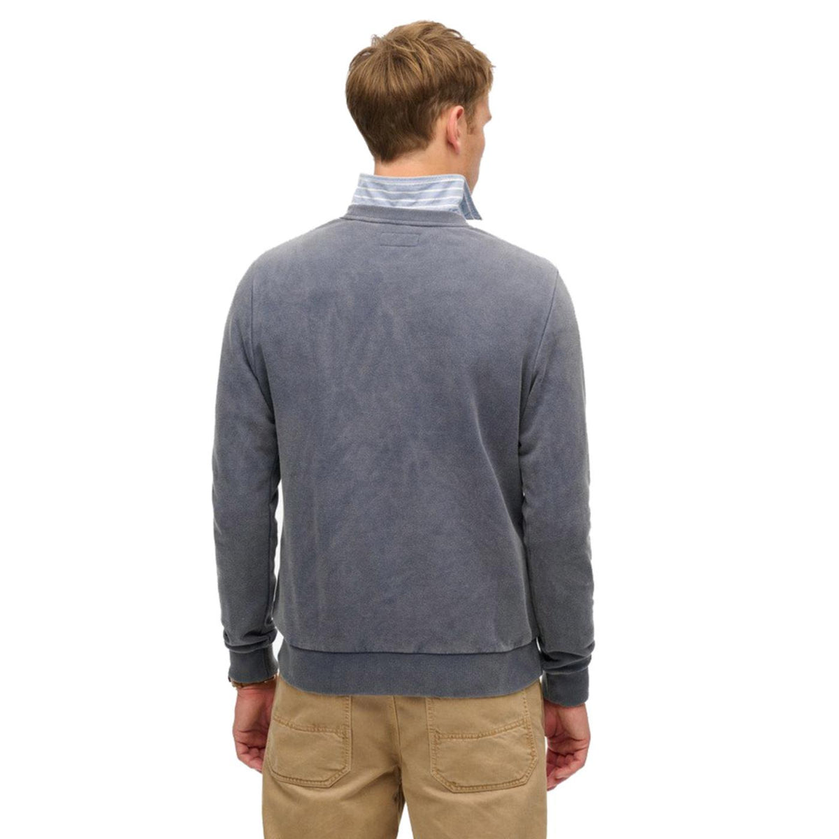 SUPERDRY VINTAGE WASH RELAXED CREW - seconda immagine