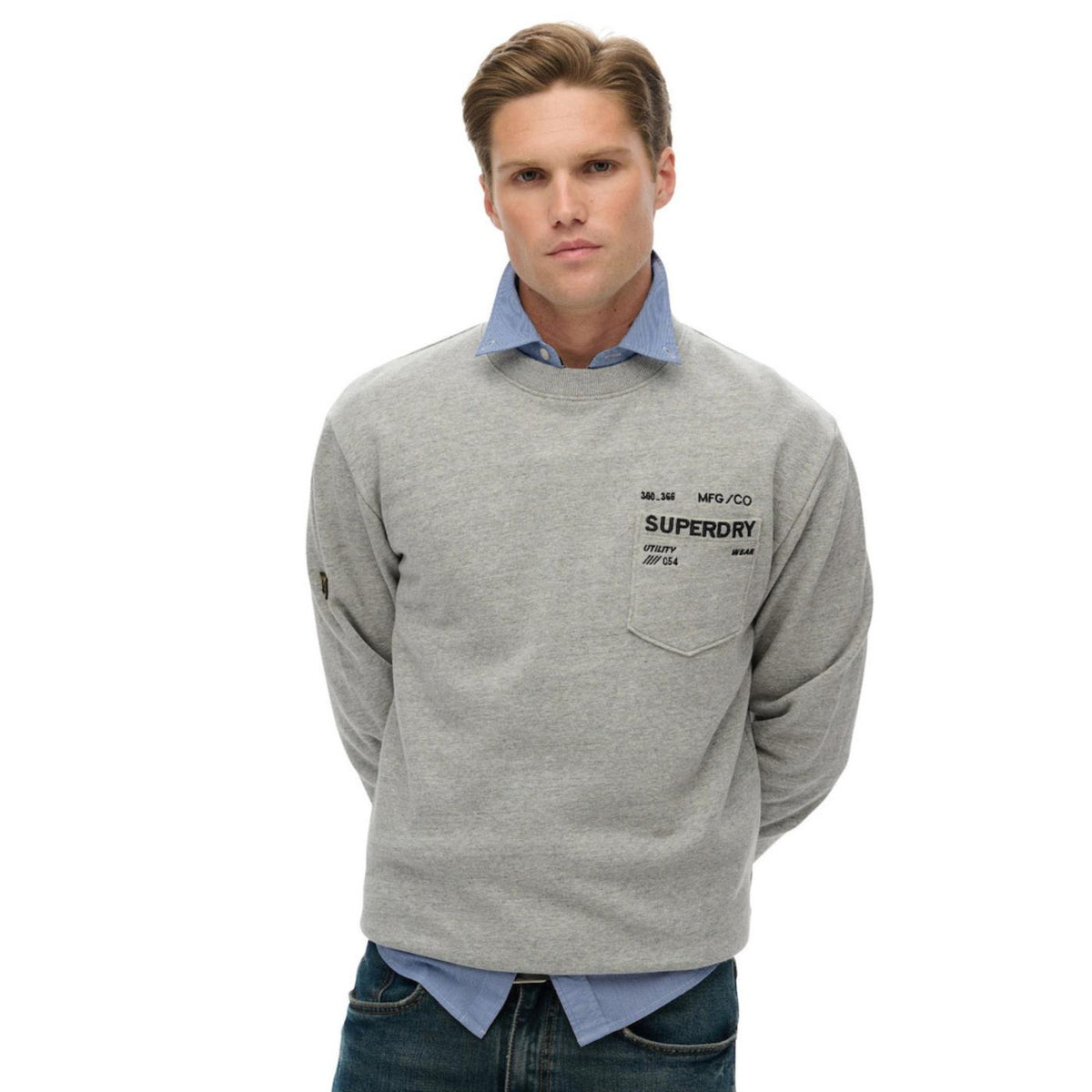 SUPERDRY UTILITY LOOSE SWEAT