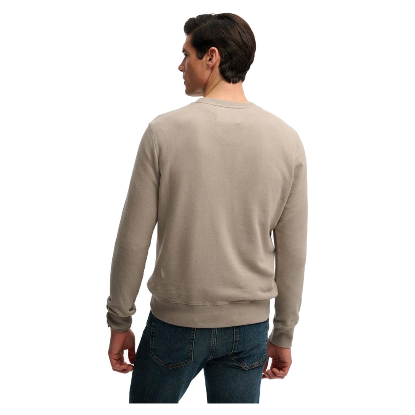 SUPERDRY RETRO OUTDOOR RLXD SWEAT - Beige - vista 2