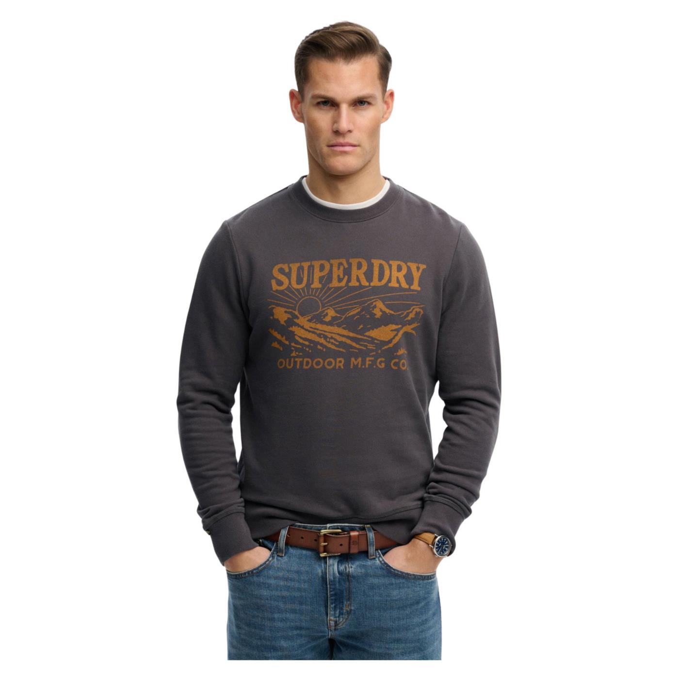 SUPERDRY RETRO OUTDOOR RLXD SWEAT - immagine principale