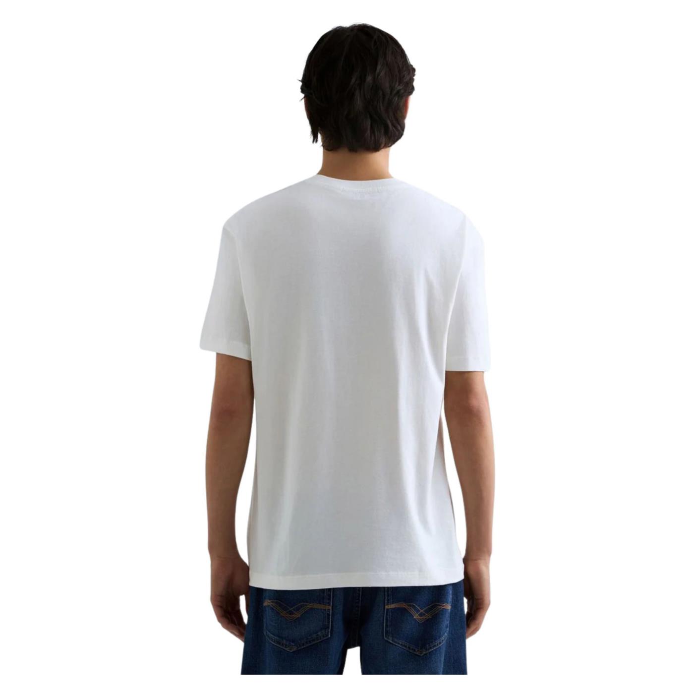 REPLAY T-SHIRT CON STAMPA - Bianco - vista 2