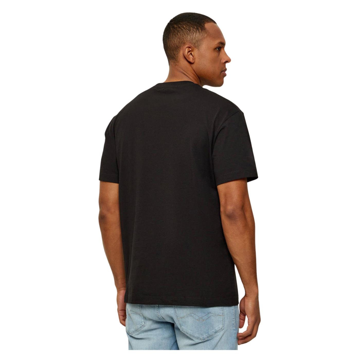 REPLAY T-SHIRT MC UOMO - Nero - vista 2