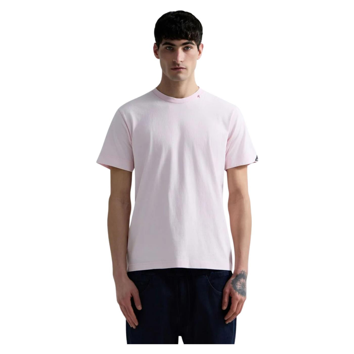 REPLAY T-SHIRT MC UOMO - Rosa - immagine principale