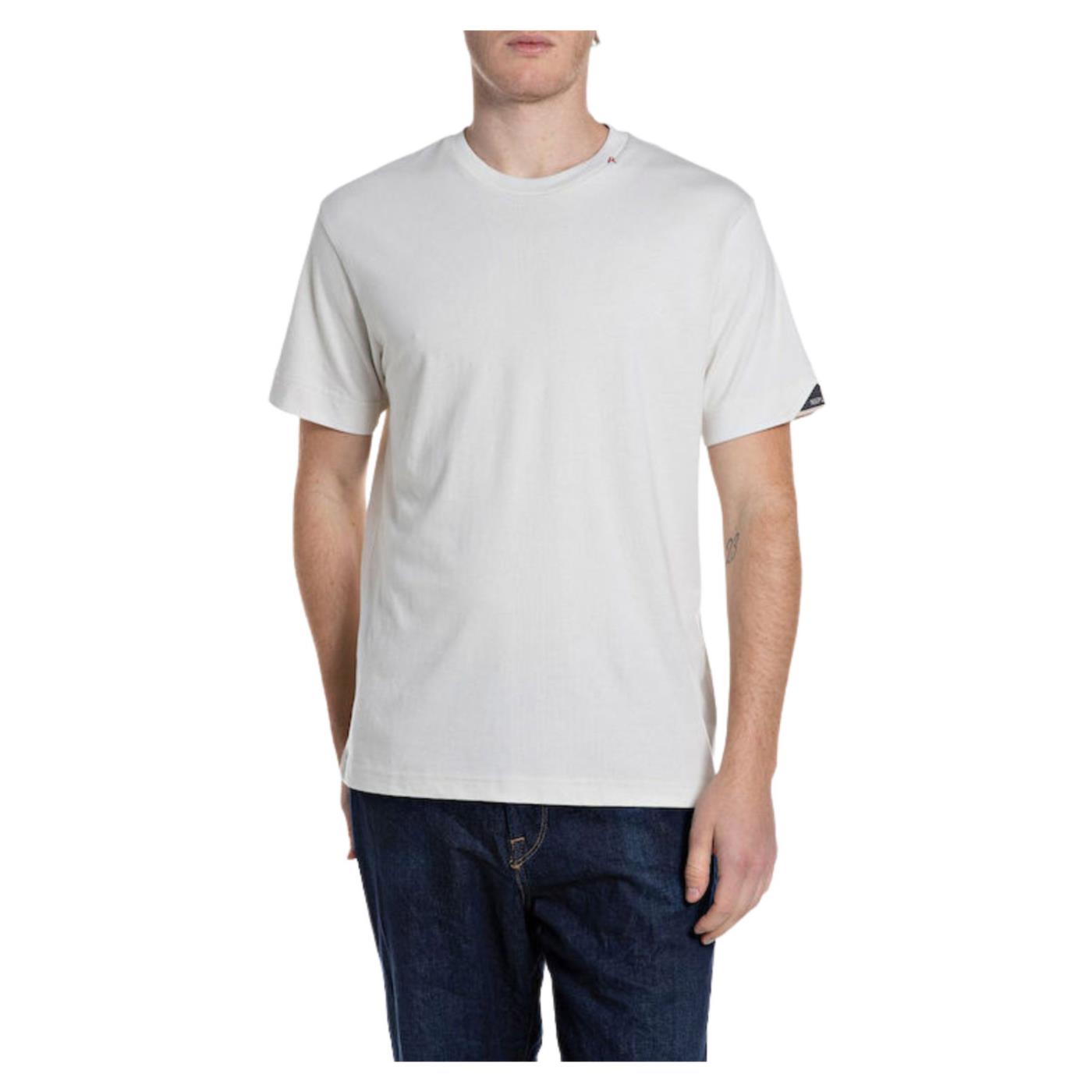 REPLAY T-SHIRT MC UOMO - Bianco - immagine principale
