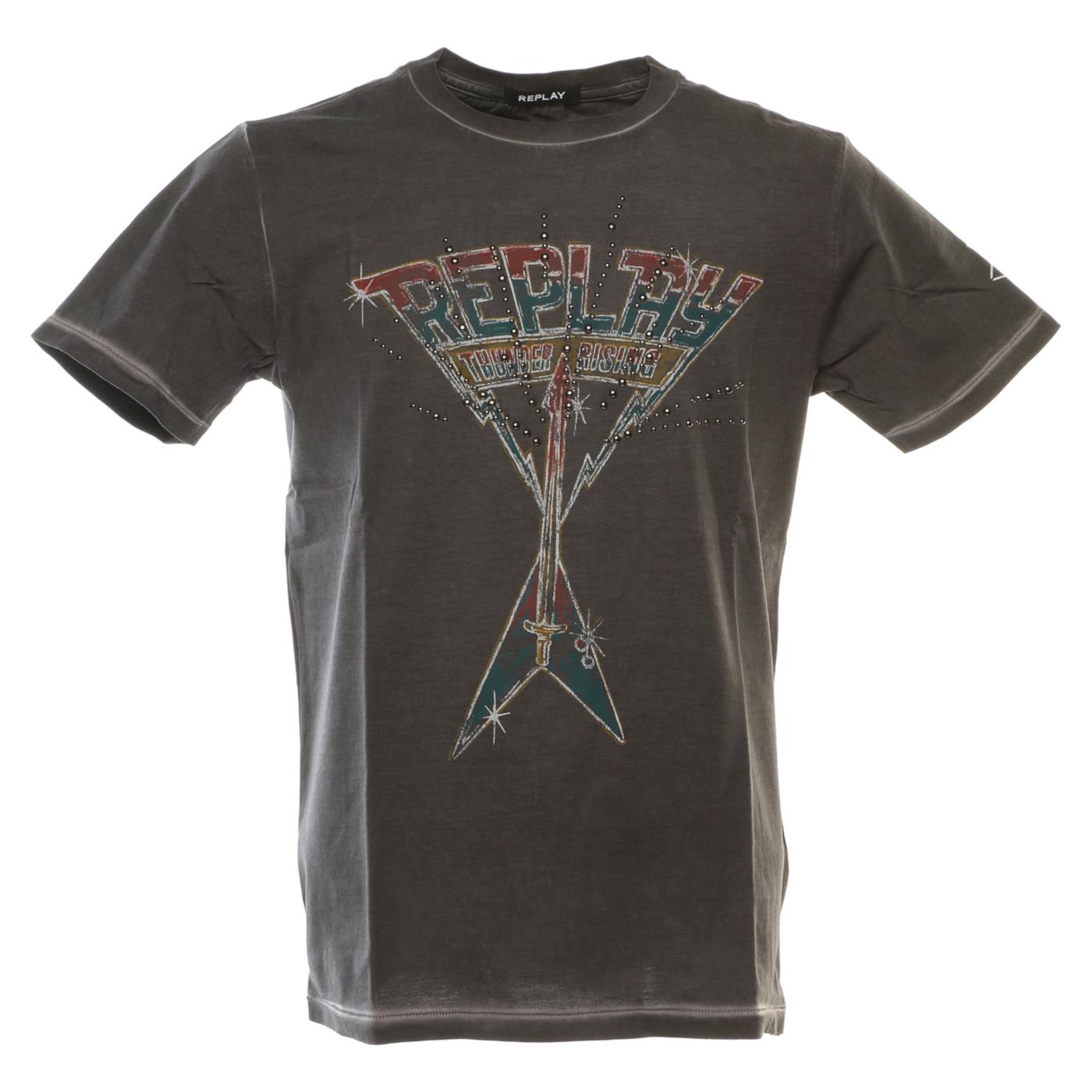 REPLAY SHORT SLEEVE TEE
