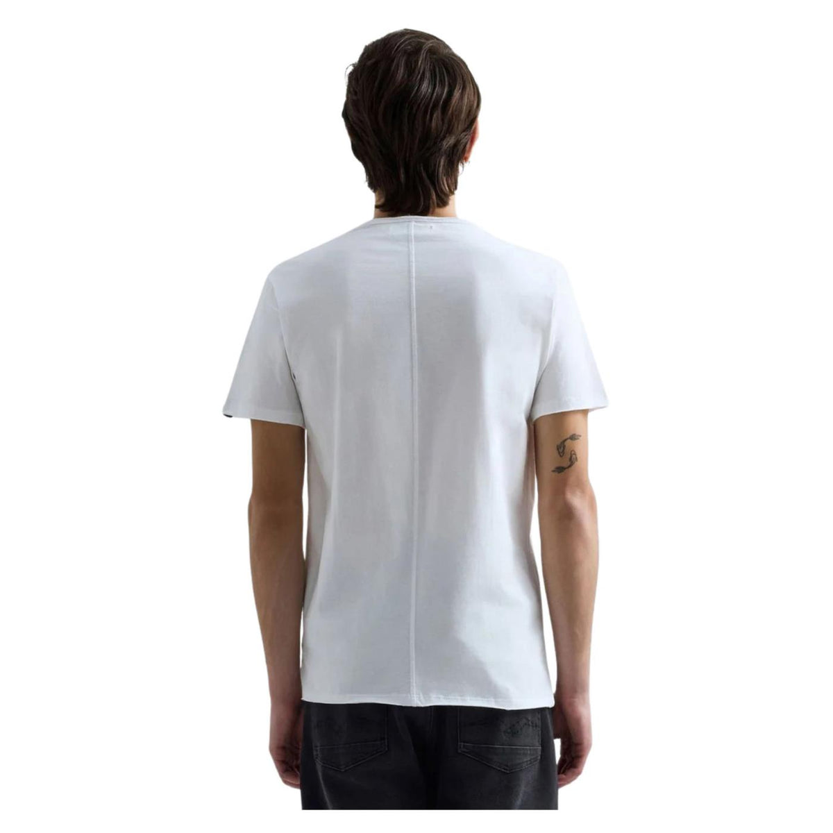 REPLAY T-SHIRT GIROCOLLO COTONE - seconda immagine