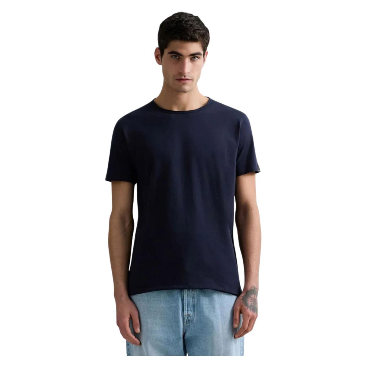REPLAY T-SHIRT GIROCOLLO COTONE