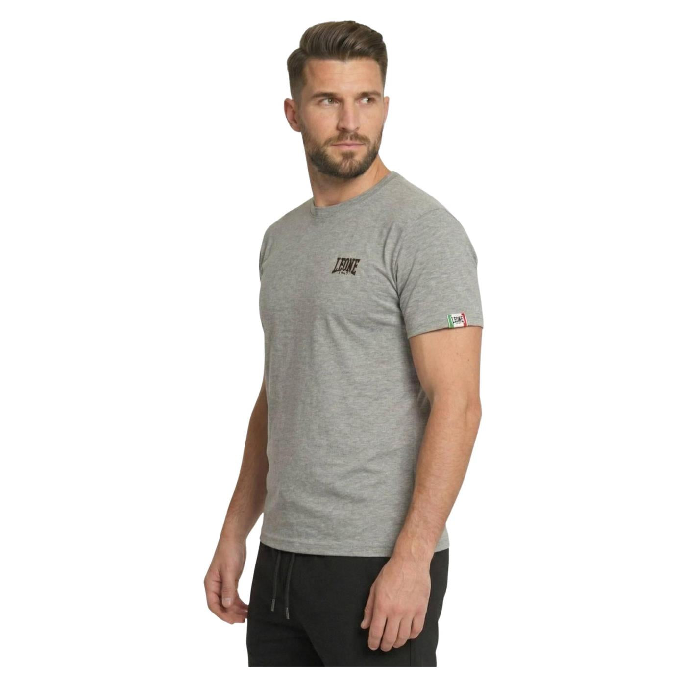 LEONE T-SHIRT JERSEY STRETCH - Grigio chiaro - vista 2