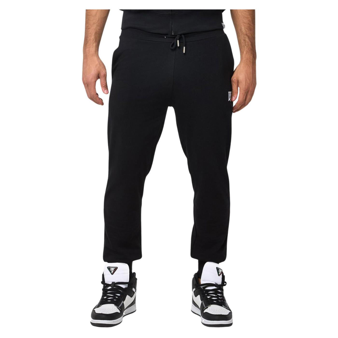 LEONE PANTALONI CON POLSINO - Nero - immagine principale