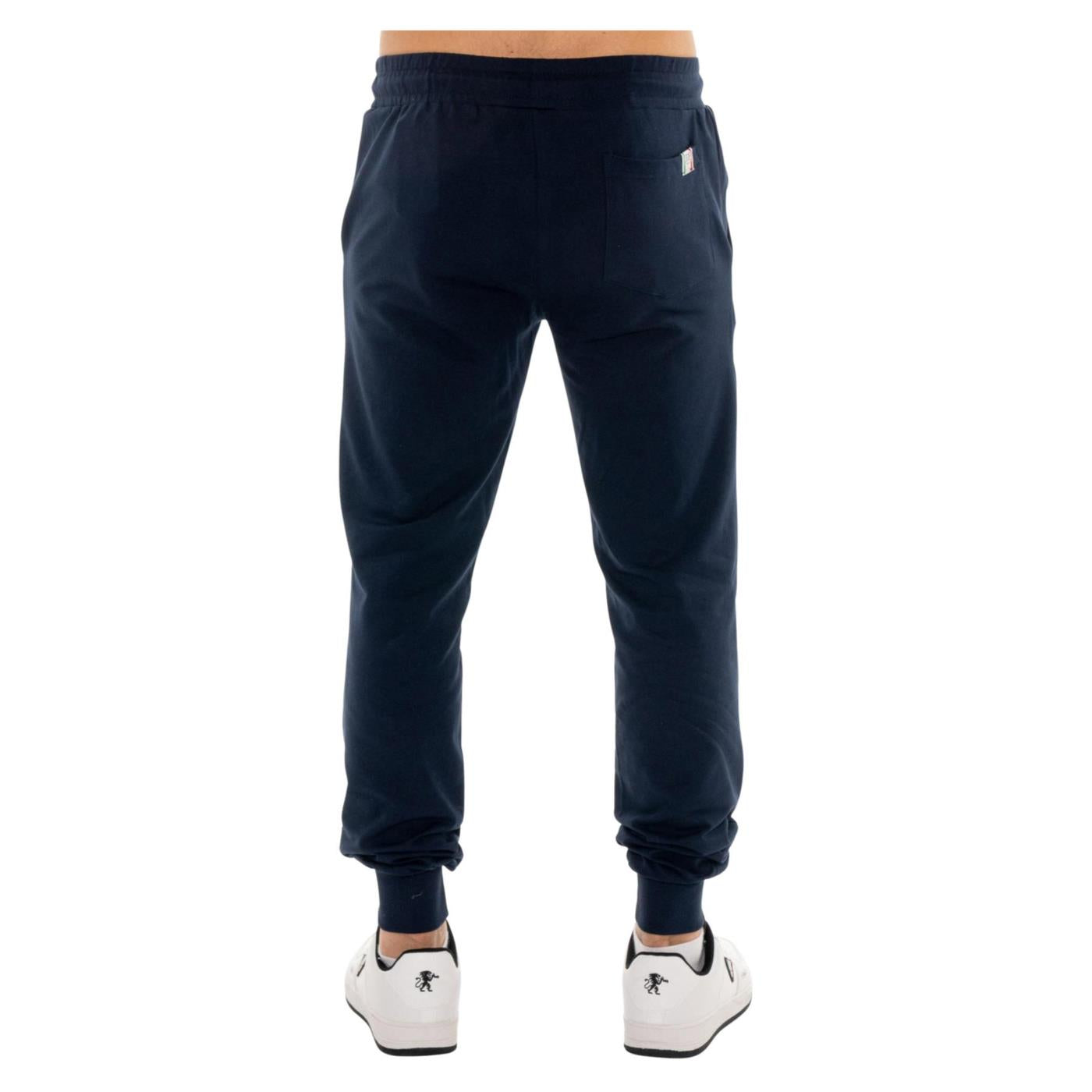 LEONE PANTALONI CON POLSINO - Blu - vista 2