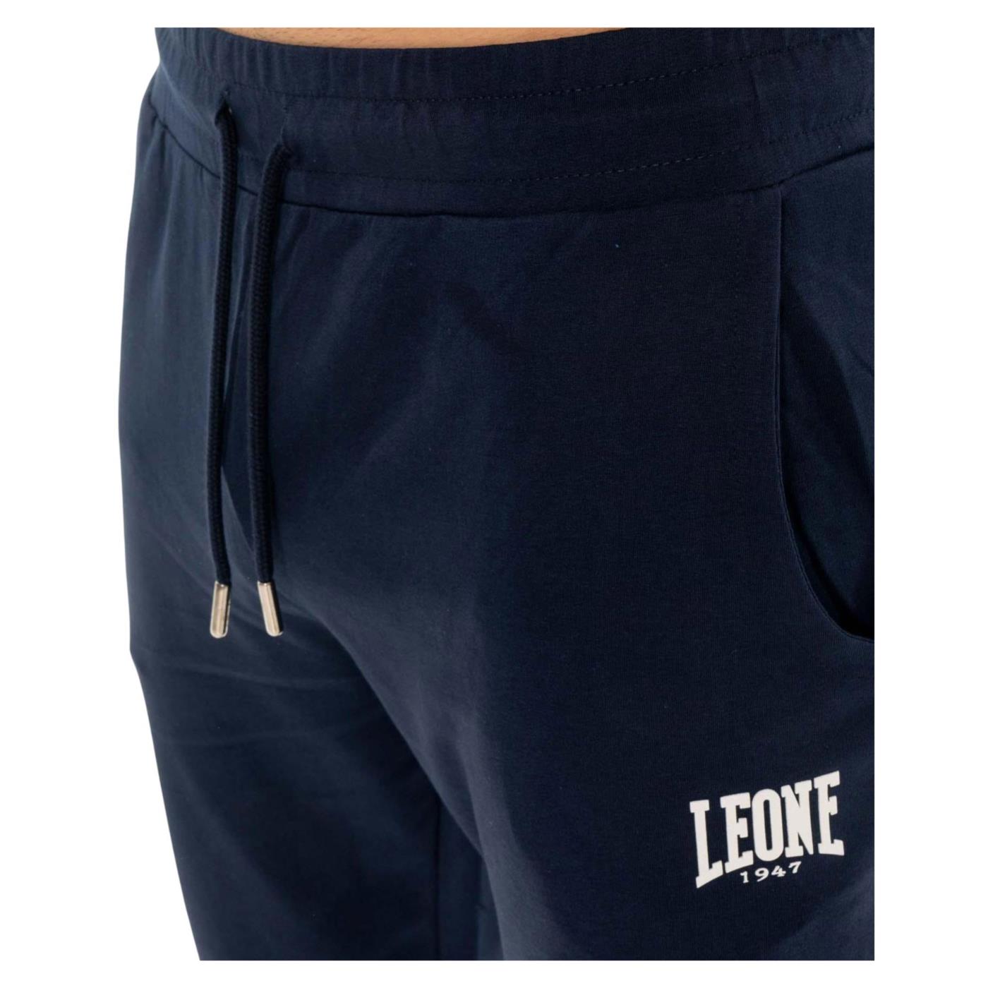 LEONE PANTALONI CON POLSINO - Blu - vista 4