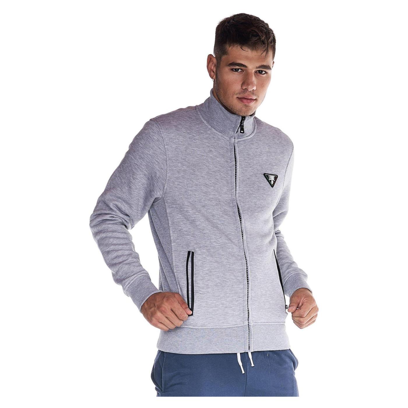 LEONE FELPA PESANTE ZIP LUNGA