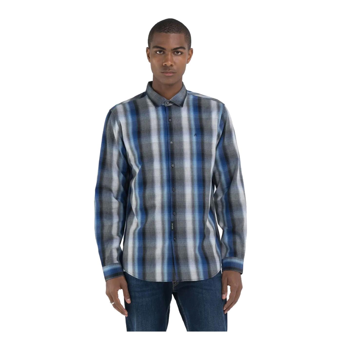 REPLAY REGULAR FIT CHECK SHIRT
