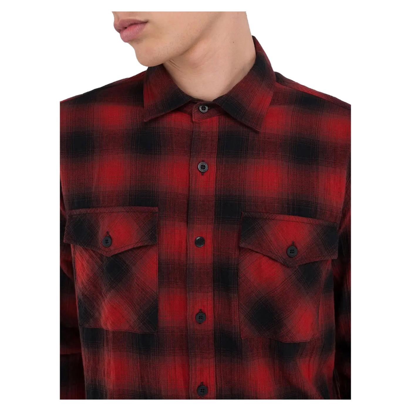 REPLAY CAMICIA CHECK REGULAR FIT