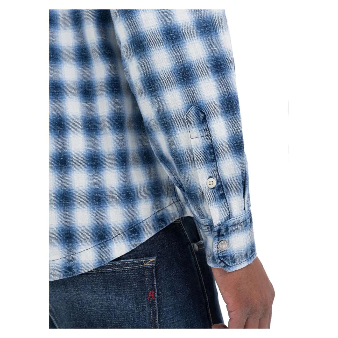REPLAY CAMICIA CHECK REGULAR FIT