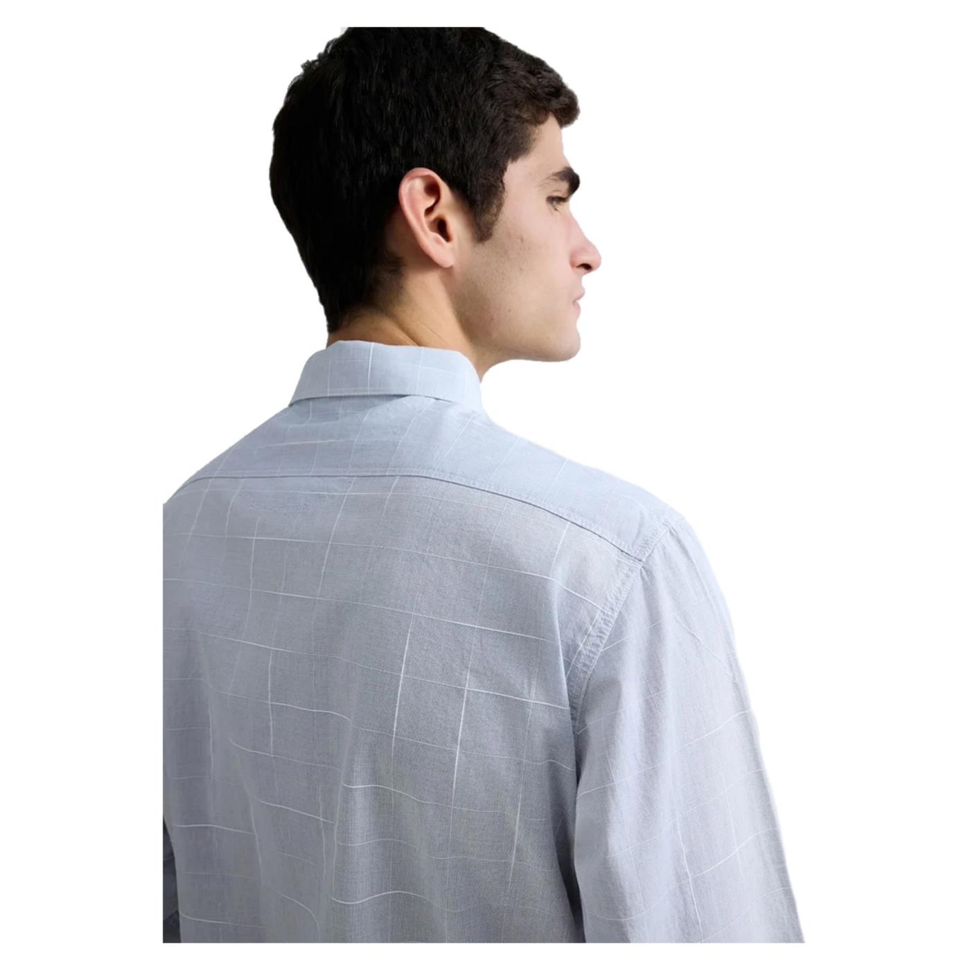 REPLAY CAMICIA ML UOMO - Azzurro - vista 4