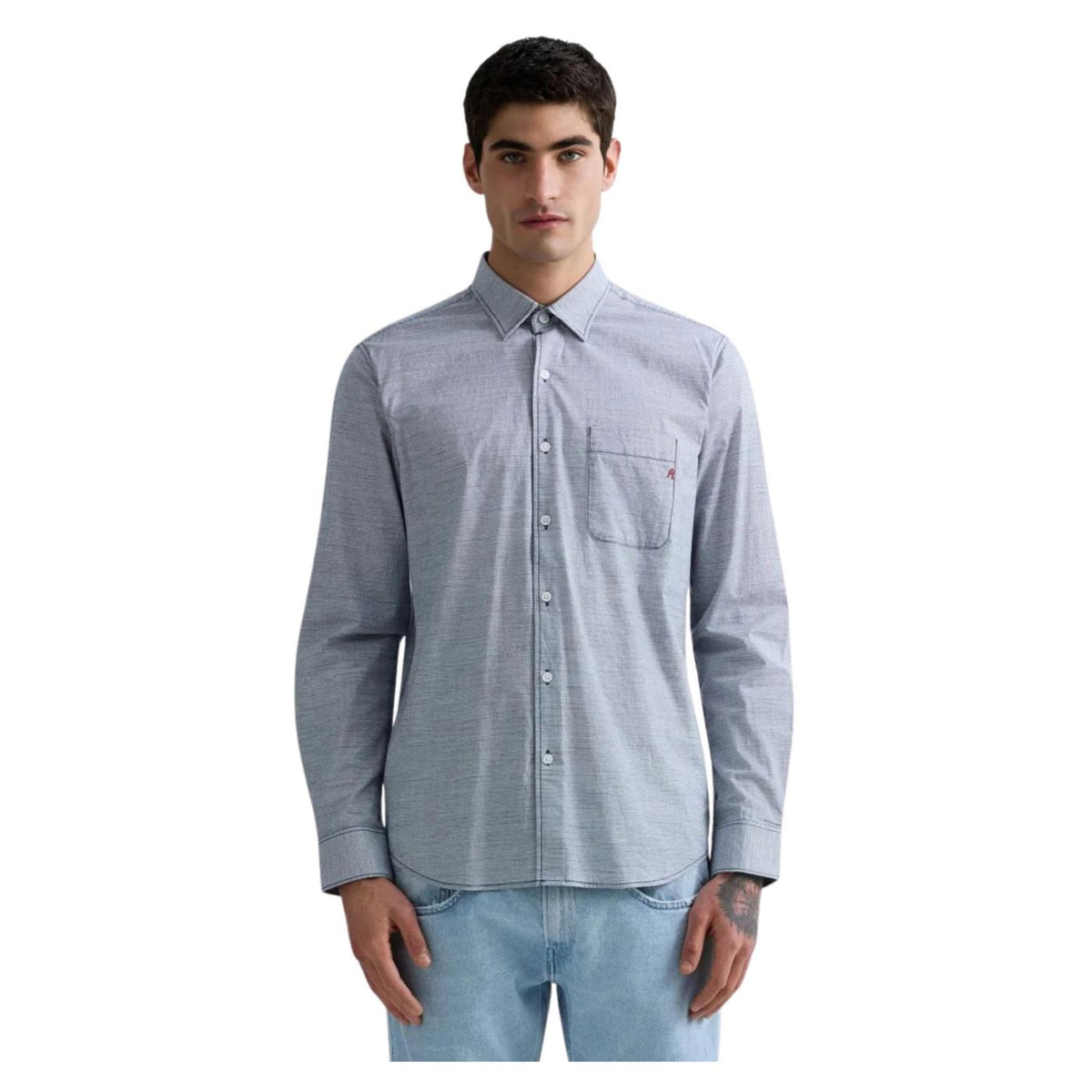 REPLAY CAMICIA ML UOMO