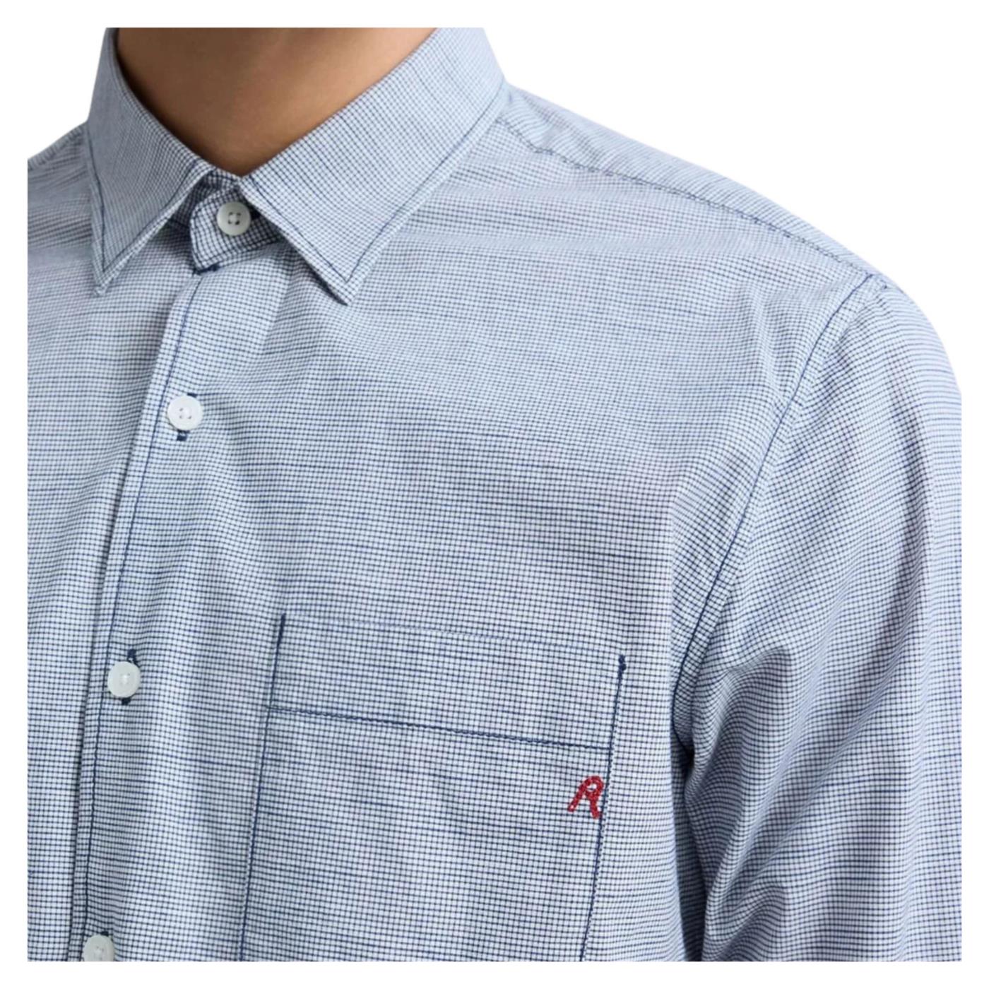 REPLAY CAMICIA ML UOMO - Azzurro - vista 3